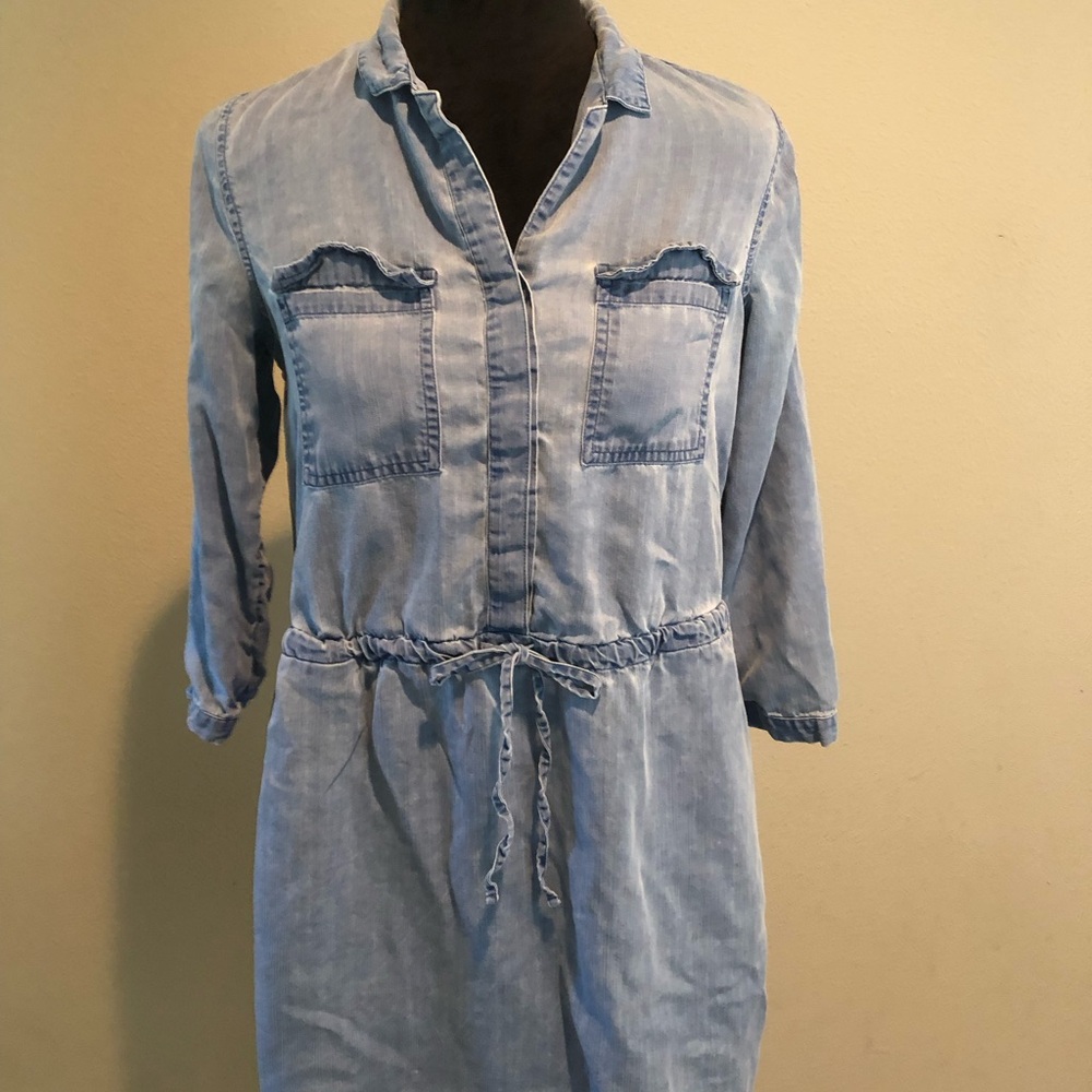Old Navy Light Blue Denim Dress
